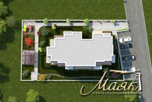 Комплекс представляет собой 5-ти этажное здание с 36 апартаментами