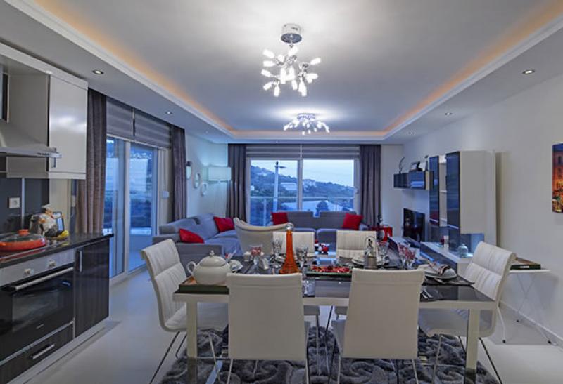 Квартиры  с видом на Средиземное море.