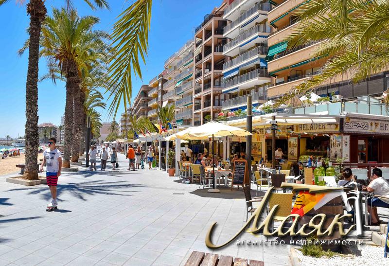 В продаже студия в районе Плая дэль Кура города Торревьеха